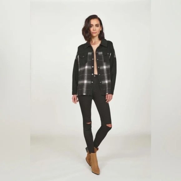 Vintage Havana Twill Plaid Shirt Jacket - NWT - Picture 3 of 7